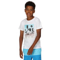 Weiß - Pack Shot - Regatta - "Bosley VI" T-Shirt für Kinder