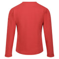 Mineral Rot - Back - Regatta - "Wenbie III Good Vibes Club" T-Shirt für Kinder  Langärmlig