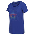 Glänzend Blau - Side - Regatta - "Filandra VII" T-Shirt für Damen