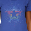 Glänzend Blau - Pack Shot - Regatta - "Filandra VII" T-Shirt für Damen