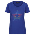 Glänzend Blau - Front - Regatta - "Filandra VII" T-Shirt für Damen