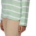 Ruhig Grün-Weiß - Pack Shot - Regatta - "Helvine" Sweatshirt für Damen