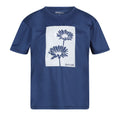 Staubiges Denim - Front - Regatta - "Alvarado VII" T-Shirt für Kinder