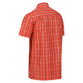 Rost-Orange - Lifestyle - Regatta - "Kalambo VII" Hemd für Herren  kurzärmlig
