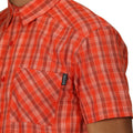 Rost-Orange - Pack Shot - Regatta - "Kalambo VII" Hemd für Herren  kurzärmlig