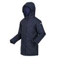 Marineblau - Side - Regatta - "Avriella" Isolier-Jacke für Kinder