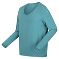 Bristolblau - Side - Regatta - "Pimmy" T-Shirt für Damen  Langärmlig
