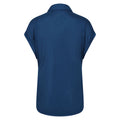 Opal-Blau - Back - Regatta - "Lupine" T-Shirt Mit Kragen für Damen
