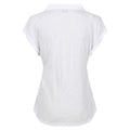 Weiß - Back - Regatta - "Lupine" T-Shirt Mit Kragen für Damen