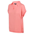 Shell Pink - Side - Regatta - "Lupine" T-Shirt Mit Kragen für Damen