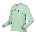 Ruhig Grün - Side - Regatta - "Wenbie III" T-Shirt für Kinder  Langärmlig