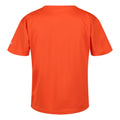 Leuchtend Orange - Back - Regatta - "Alvarado VII" T-Shirt für Kinder