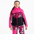 Reines Rosa-Pink - Lifestyle - Dare 2B - "Humour II" Skijacke für Kinder