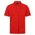 Rot - Front - Regatta - "Pro 65-35" Poloshirt für Herren  kurzärmlig