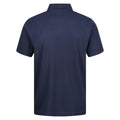 Marineblau - Back - Regatta - "Pro 65-35" Poloshirt für Herren  kurzärmlig