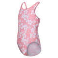 Shell Pink - Side - Regatta - "Katrisse" Badeanzug für Mädchen