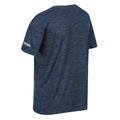 Blau meliert - Lifestyle - Regatta - "Alvarado VII" T-Shirt für Kinder