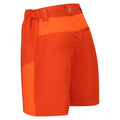 Rost-Orange-Leuchtend Orange - Lifestyle - Regatta - "Sorcer Mountain III" Shorts für Kinder