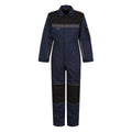 Marineblau-Schwarz - Front - Regatta - Jumpsuit Schnappverschluss für Kinder