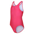 Pinker Trank - Side - Regatta - "Katrisse" Badeanzug für Mädchen