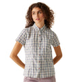 Kronenblau - Lifestyle - Regatta - "Mindano VIII" Hemd für Damen  kurzärmlig