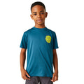 Leuchtend Blau - Lifestyle - Regatta - "Alvarado VIII" T-Shirt für Kinder