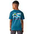 Leuchtend Blau - Pack Shot - Regatta - "Alvarado VIII" T-Shirt für Kinder