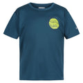 Leuchtend Blau - Front - Regatta - "Alvarado VIII" T-Shirt für Kinder