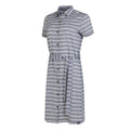 Marineblau-Weiß - Side - Regatta - "Rema" Hemdblusenkleid für Damen