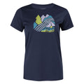 Marineblau - Front - Regatta - "Fingal VIII" T-Shirt für Damen