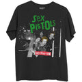 Schwarz - Front - Sex Pistols - T-Shirt für Herren-Damen Unisex