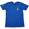 Blau - Front - U2 - "Stardes" T-Shirt für Herren-Damen Unisex