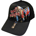 Schwarz - Front - Iron Maiden - "The Trooper" Baseball-Mütze für Herren-Damen Unisex