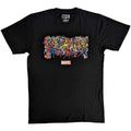 Schwarz - Front - Marvel Comics - T-Shirt für Herren-Damen Unisex