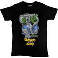 Schwarz - Front - Hulk - "Ground Zero" T-Shirt für Herren-Damen Unisex
