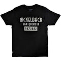 Schwarz - Front - Nickelback - "San Quentin" T-Shirt für Herren-Damen Unisex