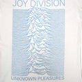 Weiß - Back - Joy Division - "Unknown Pleasures" T-Shirt für Damen