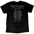 Schwarz - Back - Dream Theater - "TOTW Cover Art Tour 2022" T-Shirt für Herren-Damen Unisex