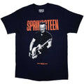 Marineblau - Front - Bruce Springsteen - "Tour '23" T-Shirt für Herren-Damen Unisex