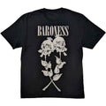 Schwarz - Front - Baroness - "Razor Bloom" T-Shirt für Herren-Damen Unisex