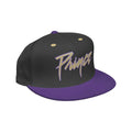 Schwarz-Violett - Front - Prince - Baseball-Mütze für Herren-Damen Unisex