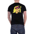 Schwarz - Back - Blondie - T-Shirt Logo für Herren-Damen Unisex