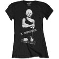 Schwarz - Front - Blondie - "X Offender" T-Shirt für Damen