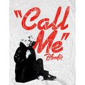 Weiß - Side - Blondie - "Call Me" T-Shirt für Herren-Damen Unisex
