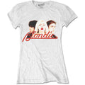 Weiß - Front - Blondie - "Parallel Lines" T-Shirt für Damen