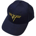 Marineblau-Gelb - Front - Van Halen - Baseball-Mütze Logo für Herren-Damen Unisex