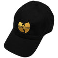 Schwarz - Front - Wu-Tang Clan - Baseball-Mütze Logo für Herren-Damen Unisex