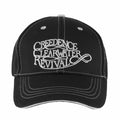 Schwarz - Front - Creedence Clearwater Revival - Baseball-Mütze für Herren-Damen Unisex
