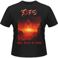 Schwarz - Front - Dio - "The Last In Line" T-Shirt für Herren-Damen Unisex