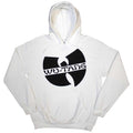 Weiß - Front - Wu-Tang Clan - Hoodie zum Überziehen Logo für Herren-Damen Unisex
